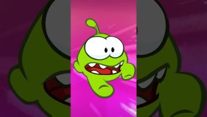 أوم نوم يطارد السنجاب الجزء الأول 🐿️ رسوم متحركة للاطفال 🏃 Cut The Rope #omnom #shorts